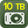 Può ospitare HDD fino a 10TB
